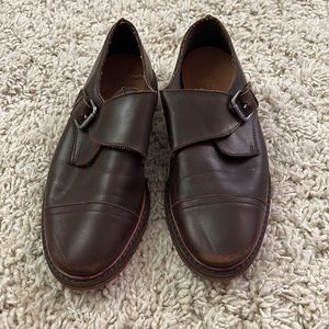 Zara boys leather dress shoes size 3